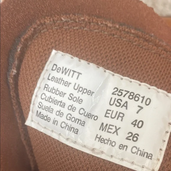 Mens Wrangler Dewitt work Brown Leather Boots 🥾- oil resistant & slip proof - Picture 4 of 10